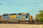 CSX GP38-2 in the yard